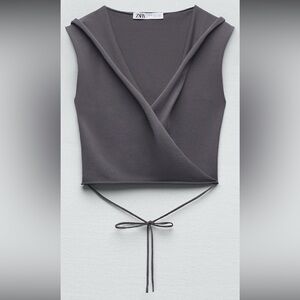 Zara Knit Hooded Top